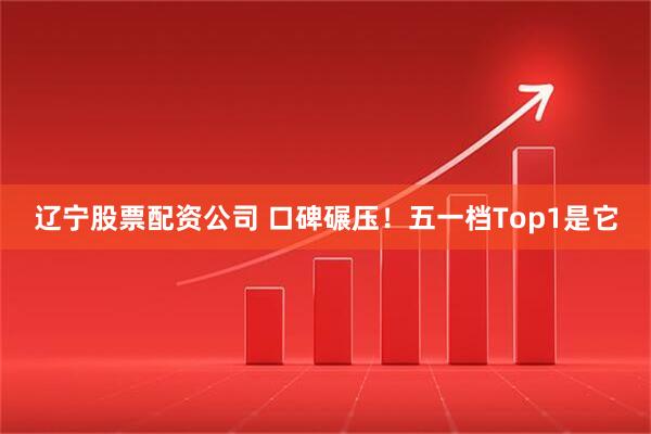 辽宁股票配资公司 口碑碾压！五一档Top1是它