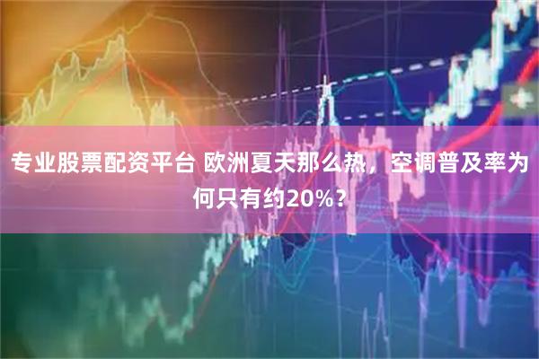 专业股票配资平台 欧洲夏天那么热，空调普及率为何只有约20%？